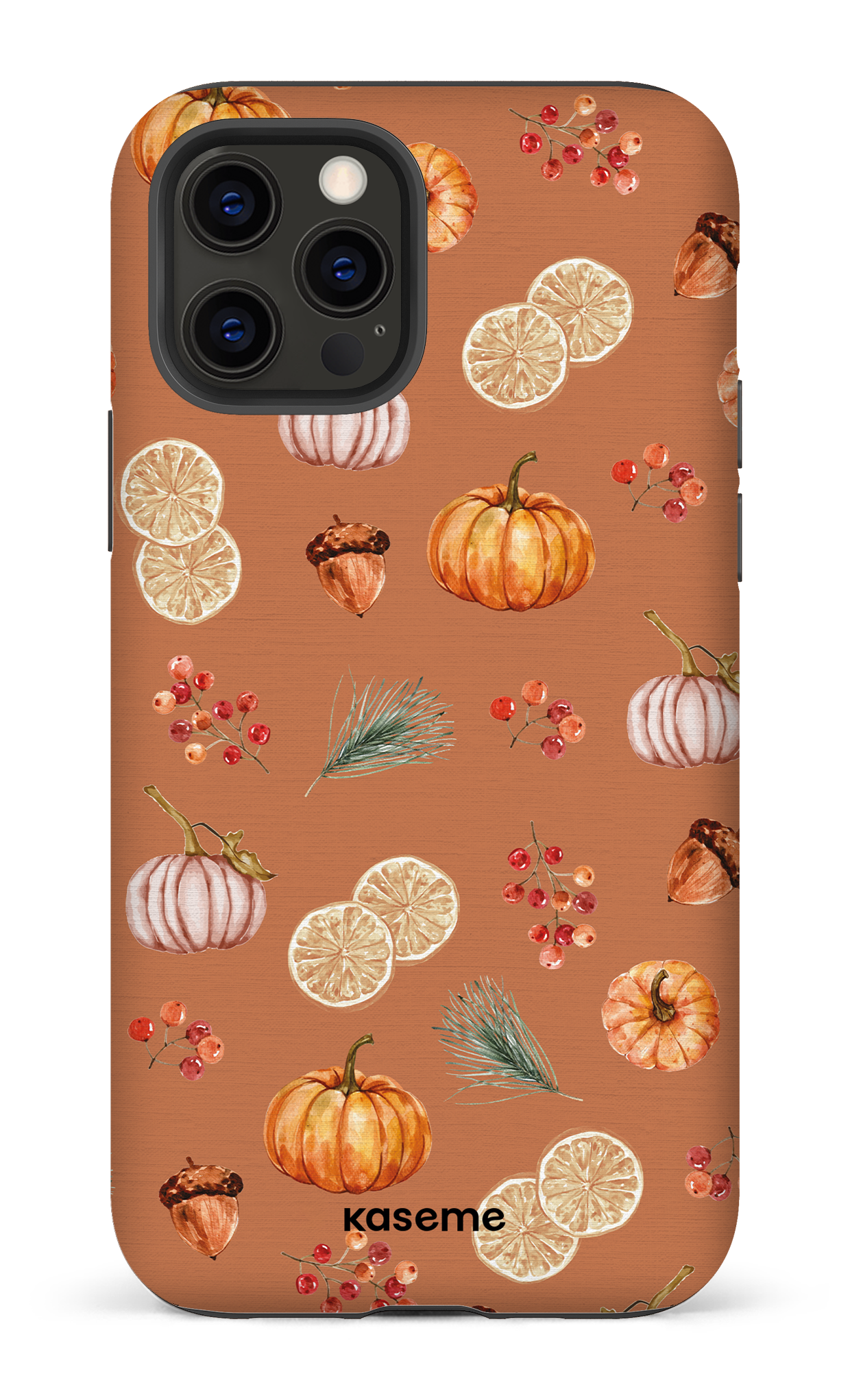 Pumpkin Garden Orange - iPhone 12 Pro