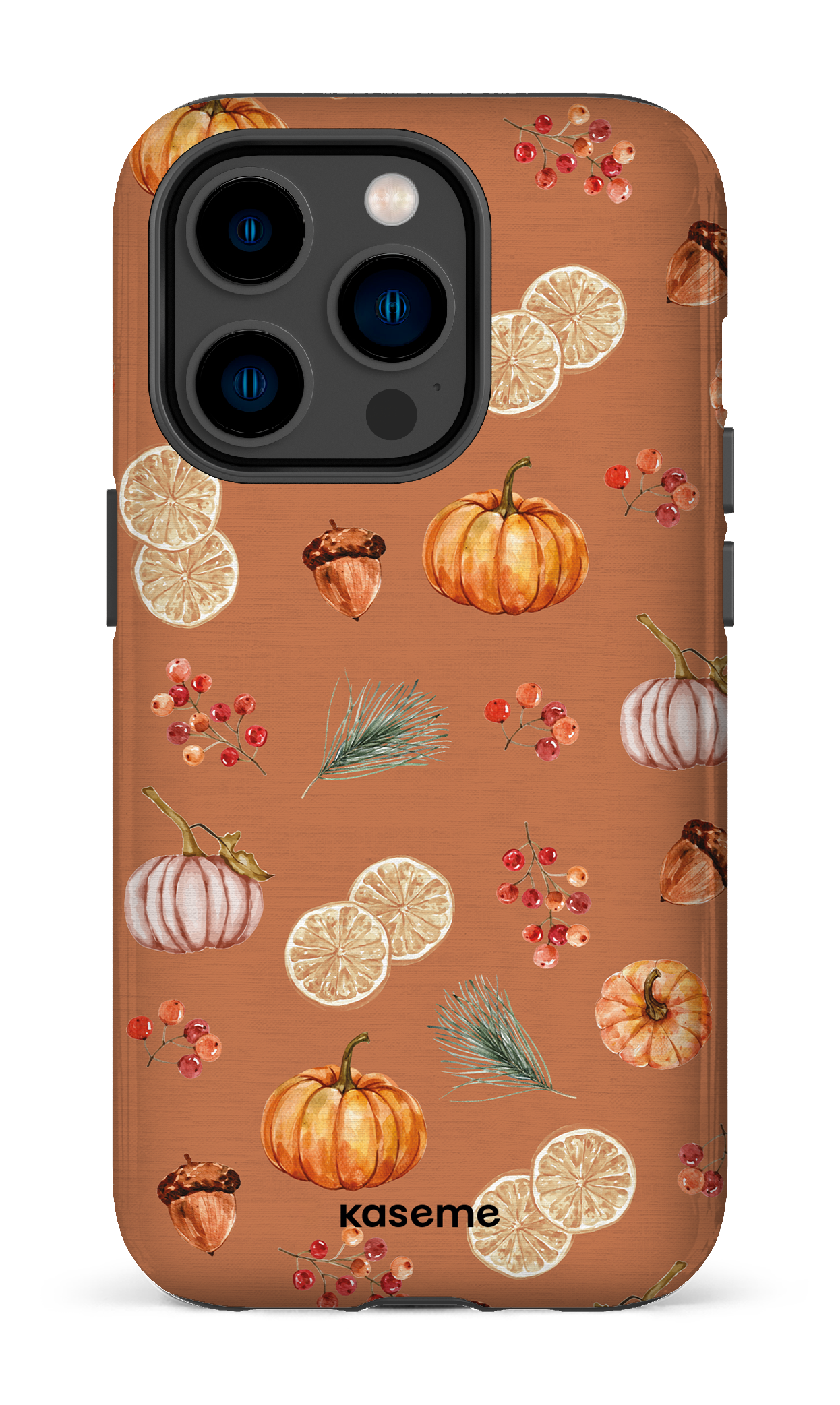 Pumpkin Garden Orange - iPhone 14 Pro