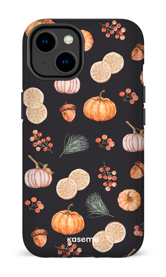 Pumpkin Garden Black - iPhone 14