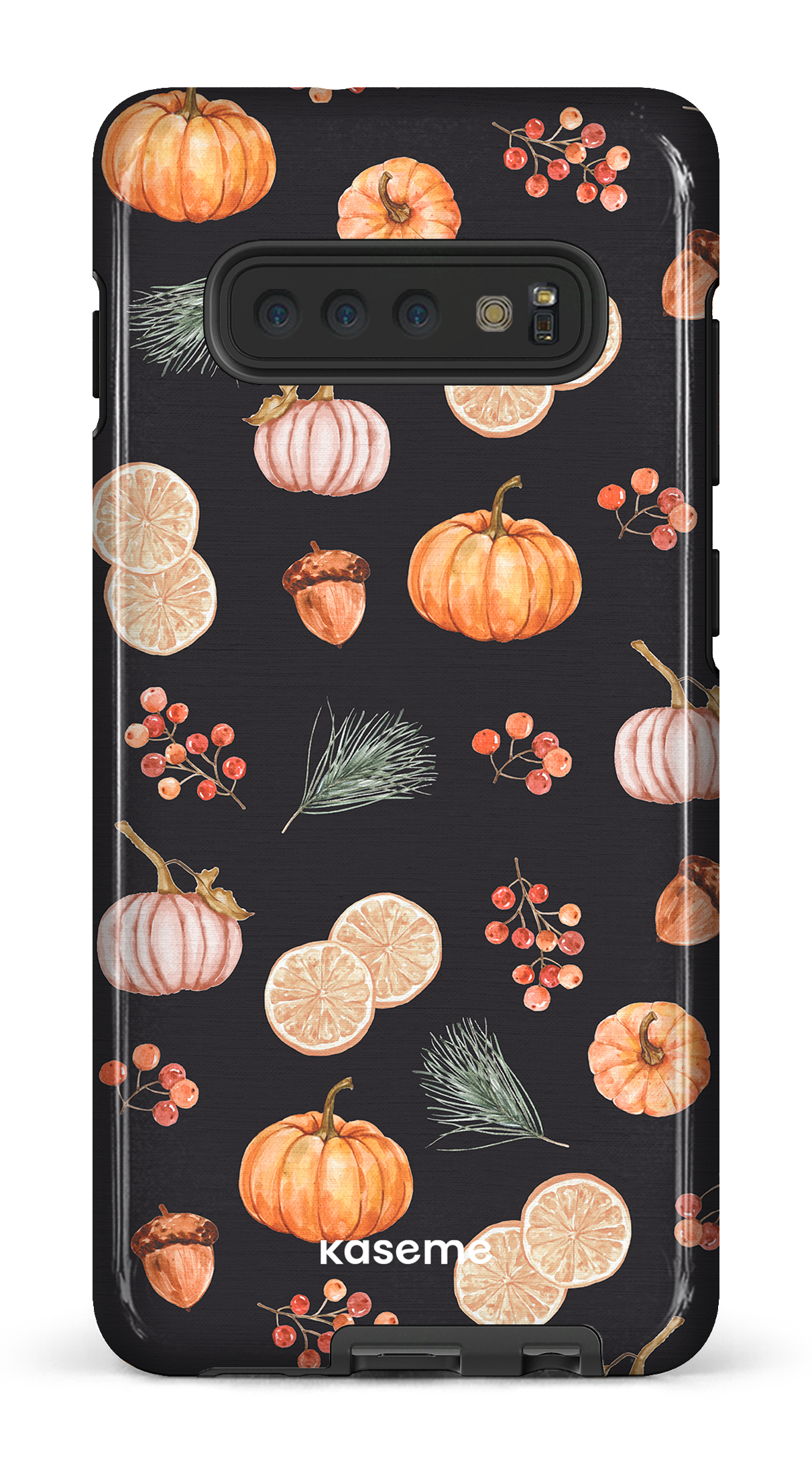 Pumpkin Garden Black - Galaxy S10 Plus