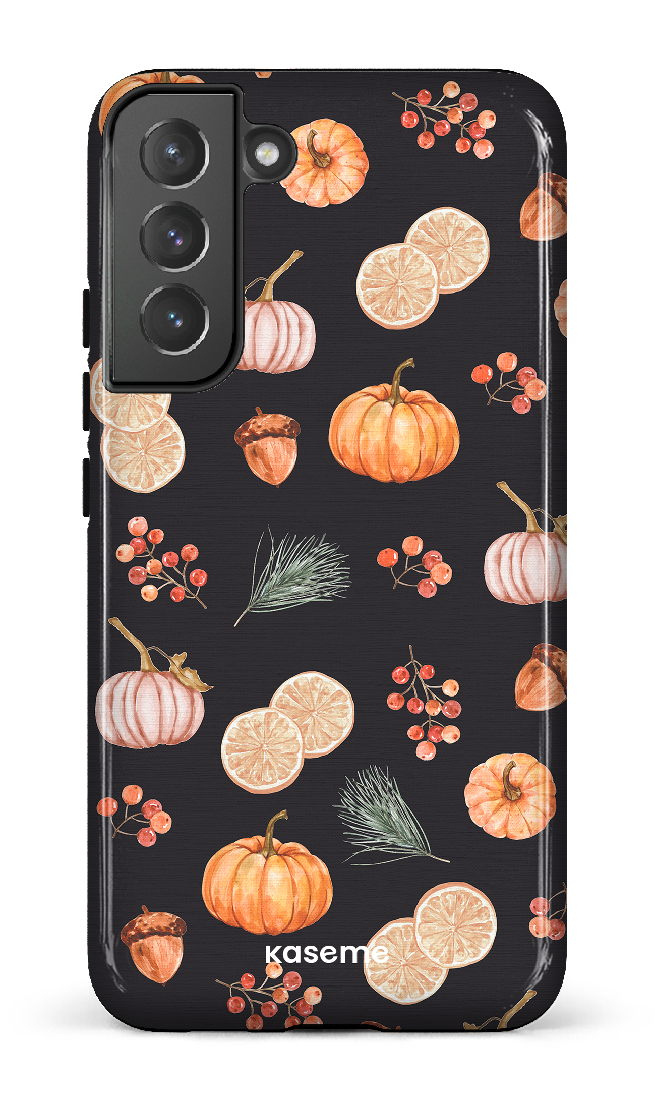 Pumpkin Garden Black - Galaxy S22 Plus