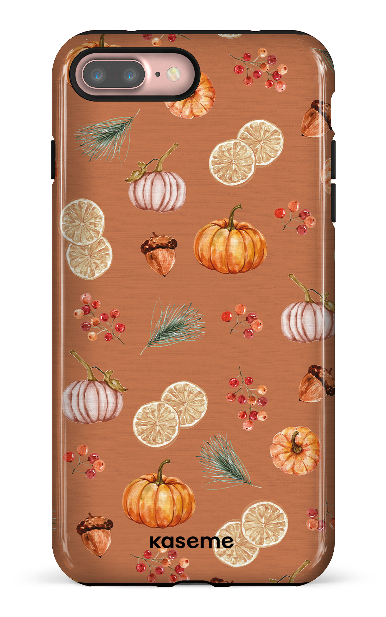 Pumpkin Garden Orange - iPhone 7 Plus