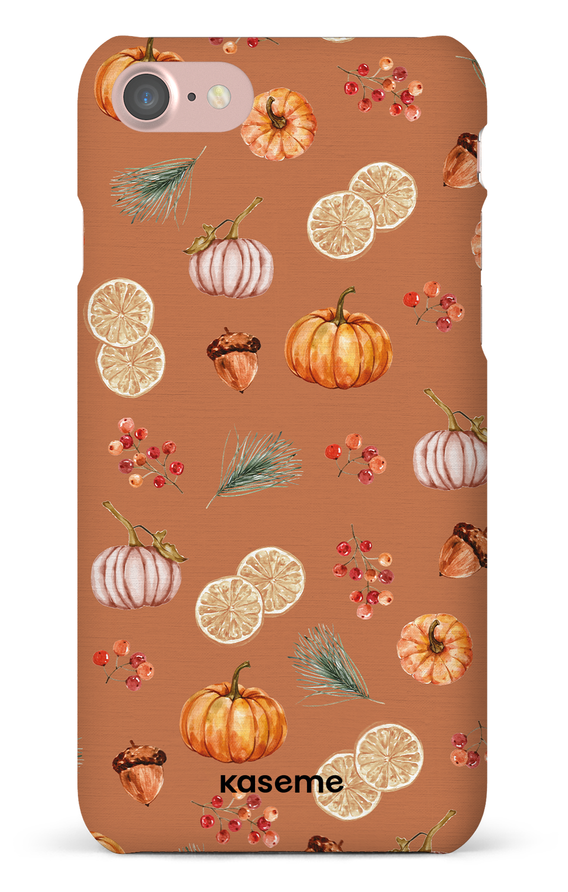 Pumpkin Garden Orange - iPhone 7