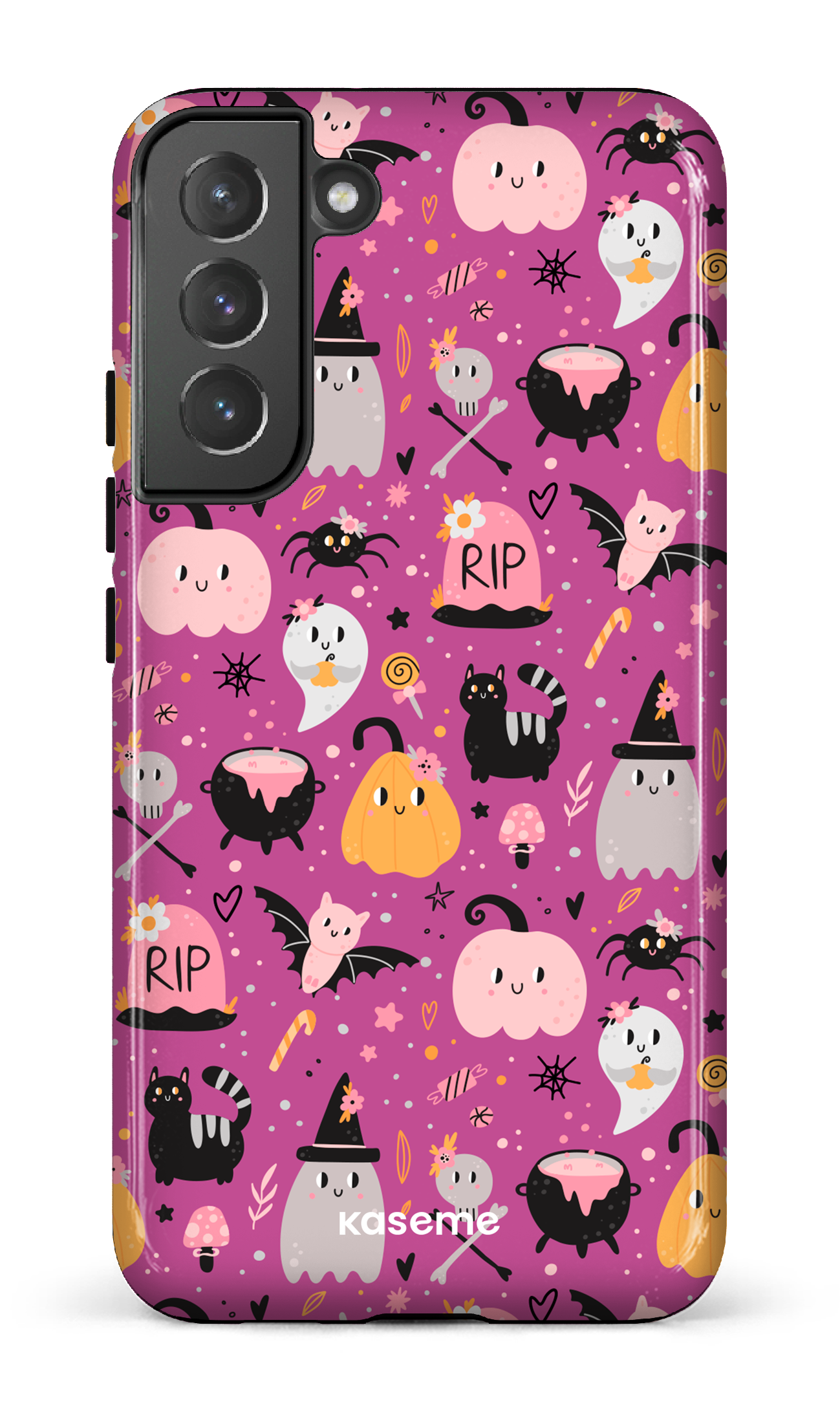 Trick or Threat Pink - Galaxy S22 Plus