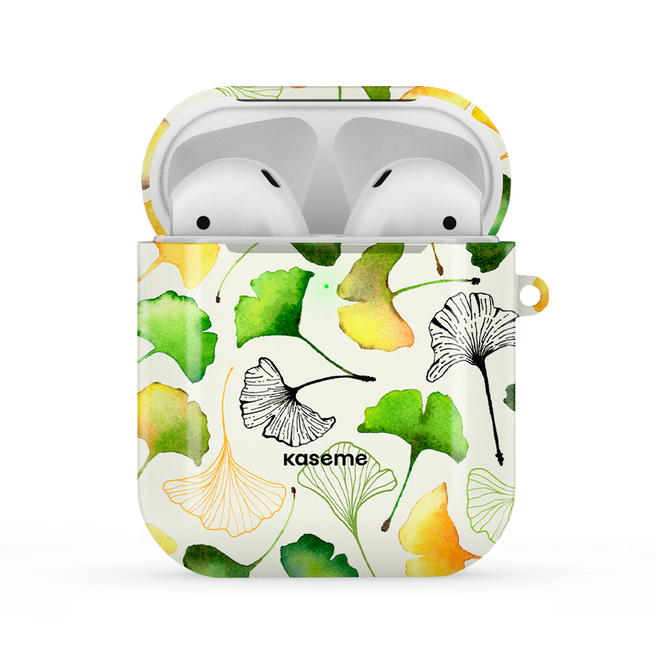 Ginkgo Leaves by Pooja Umrani AirPods Case